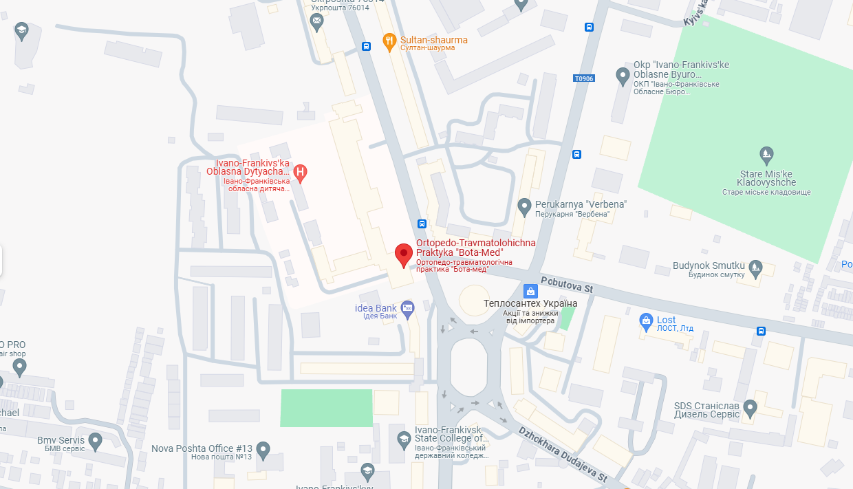 Відкрити локацію на Google Maps